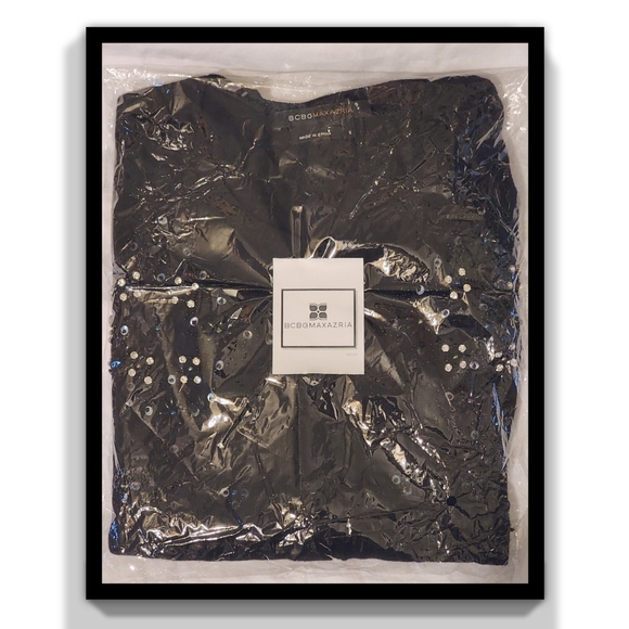 BCBGMaxAzria Silk & Cashmere Beaded Cardigan - Picture 14 of 15